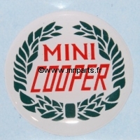 Badge autocollant 'Lauriers' 42 mm. Austin Mini.