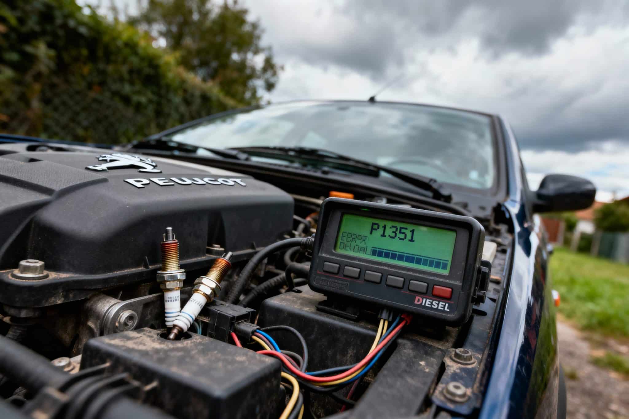Peugeot P1351 : Comment comprendre et corriger ce code ?