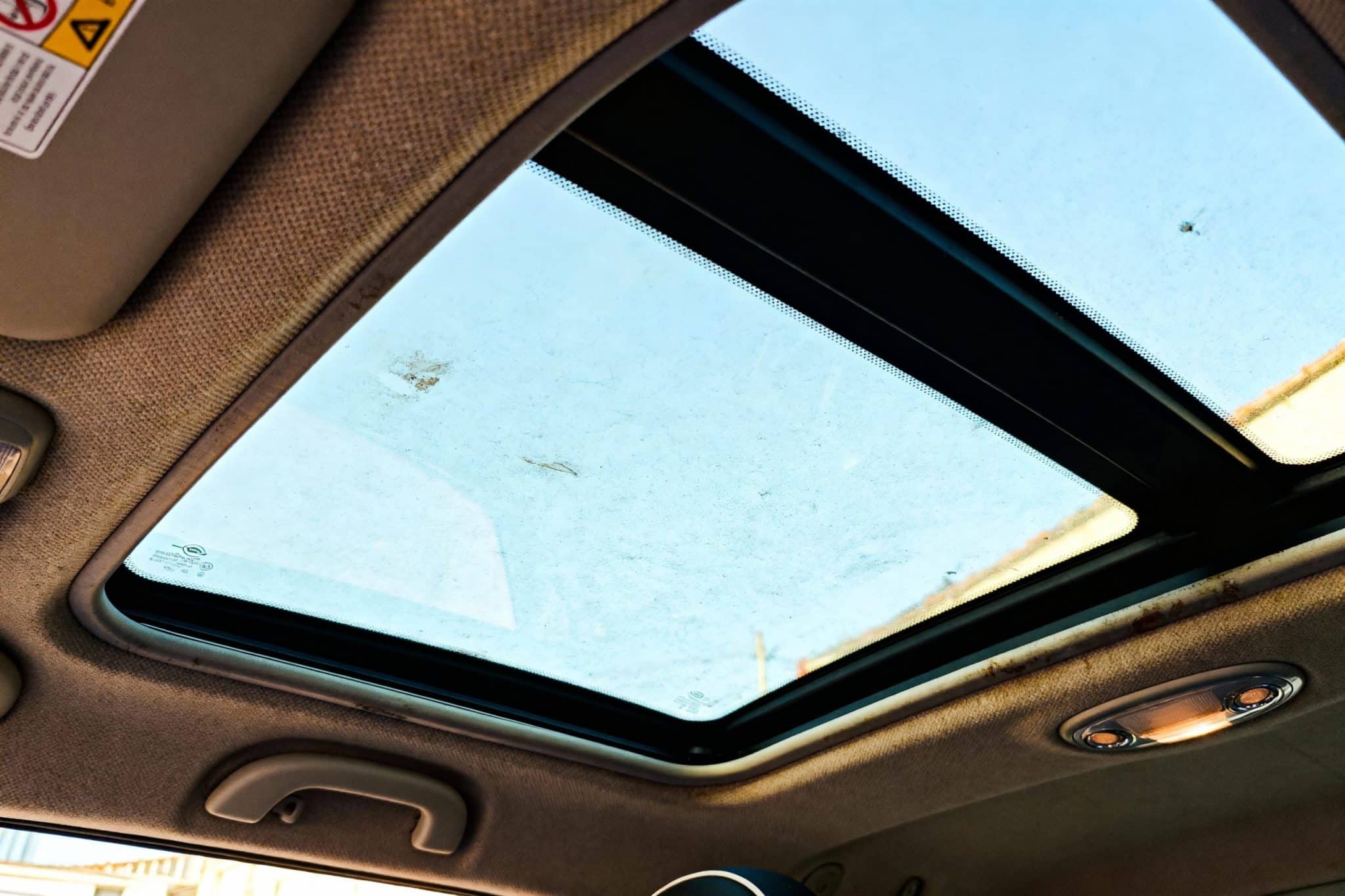 ciel de toit de Mini Cooper