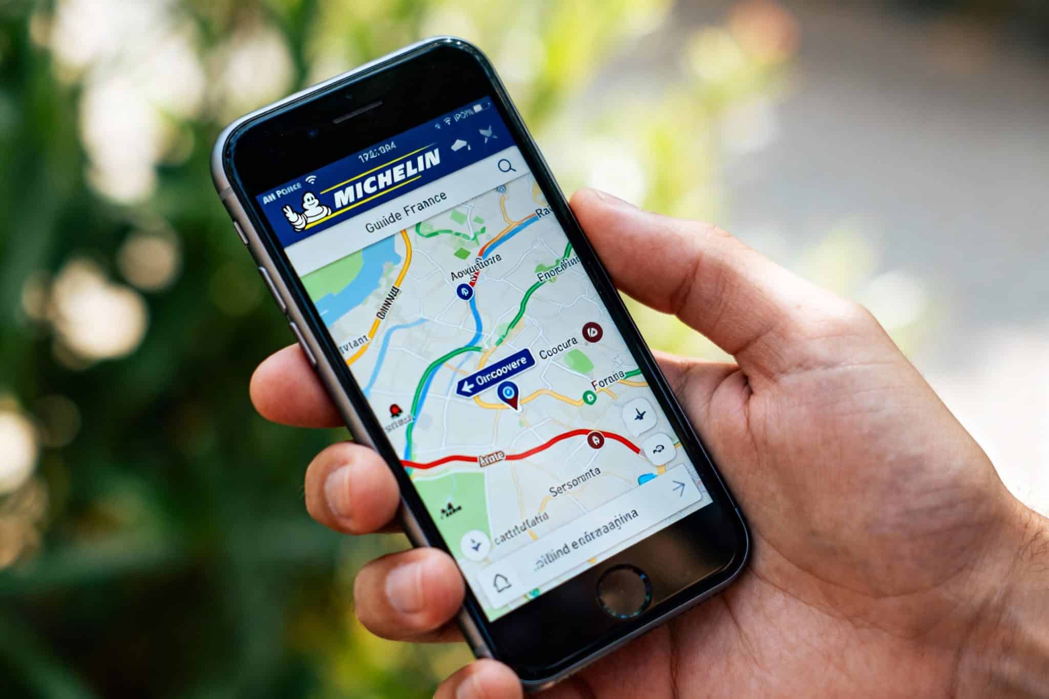 le guide michelin itinéraire