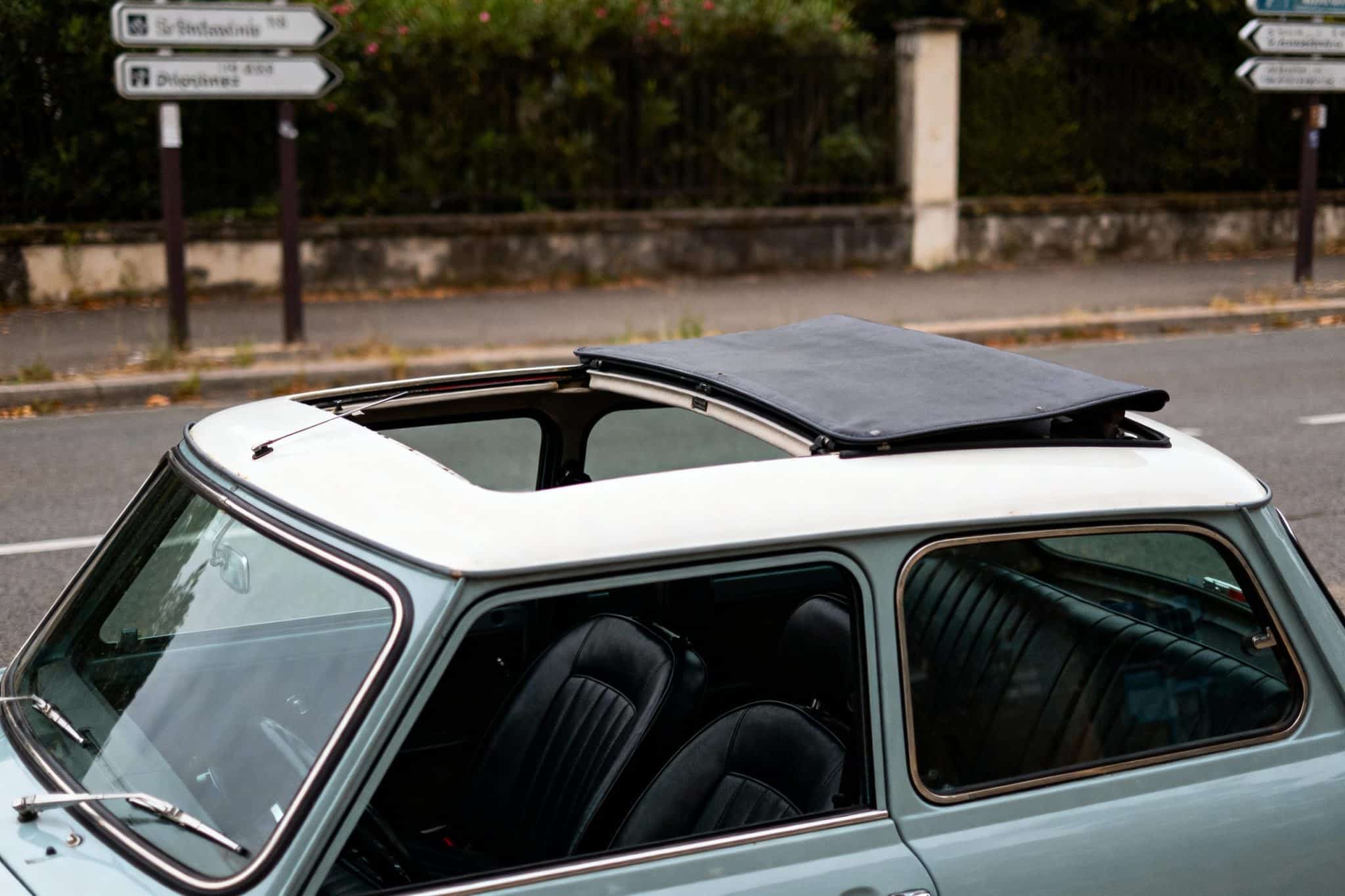 toit ouvrant d'Austin Mini