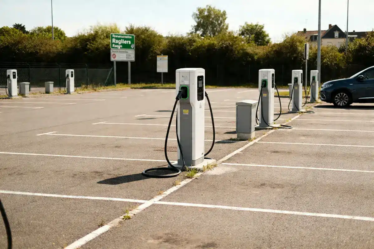pexels-michal-pech-213601-757318 (1) Stations de recharge électriques vides à l'aire covoiturage Ragon avec signalétique visible